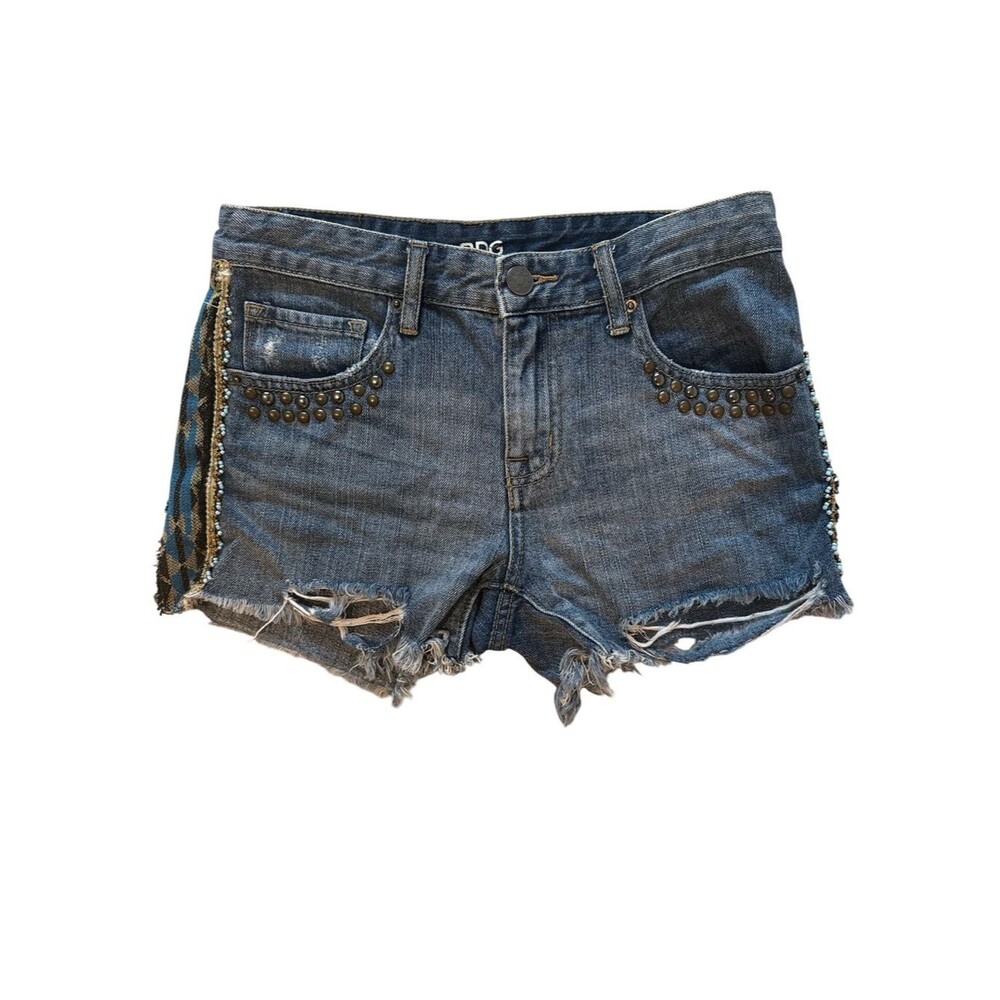 Bdg Women's Blue and Navy Shorts